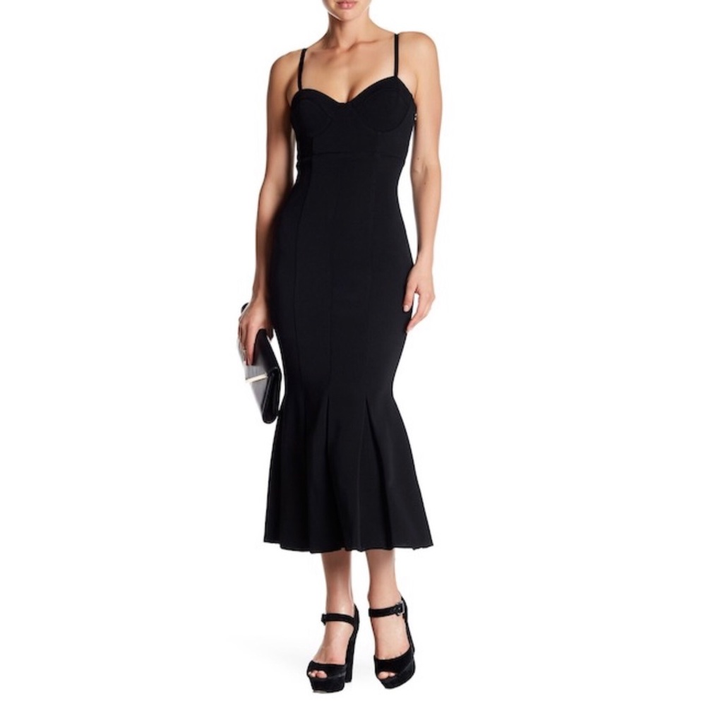 Cinq a Sept Black Mermaid Midi